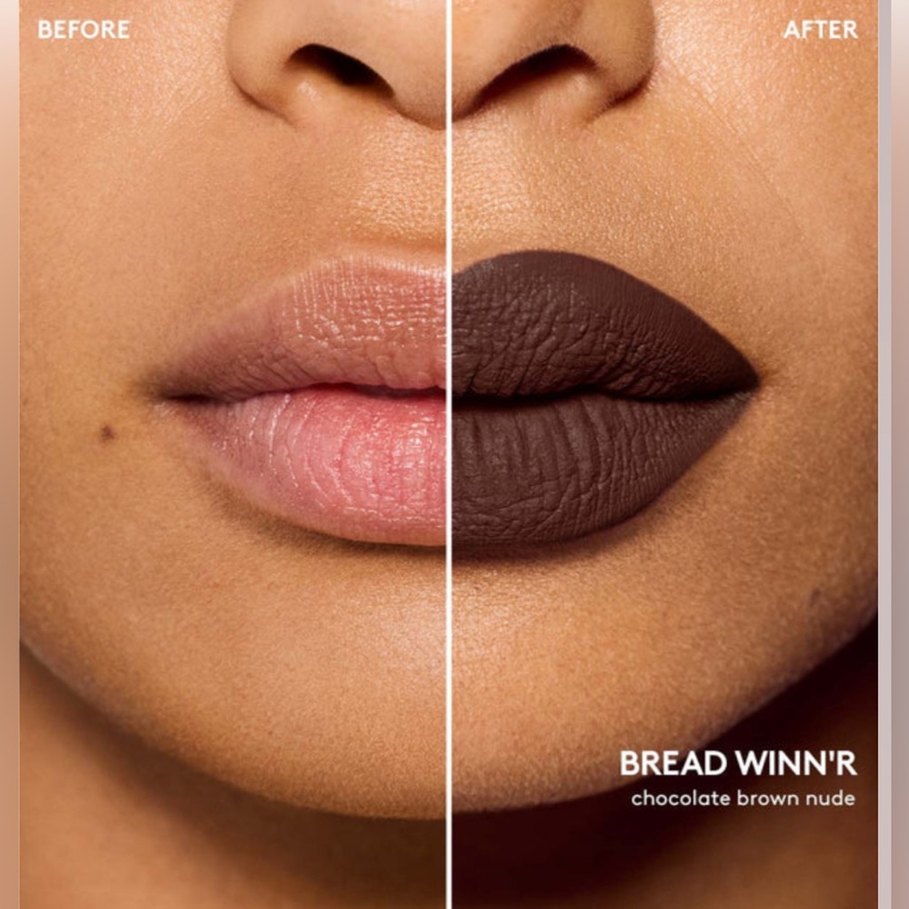 Fenty Icon Velvety Liquid Lipstick in Breadwinner - Picture 4 of 4